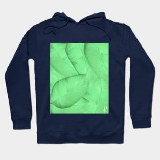 Oil Painting Leaves Hoodie